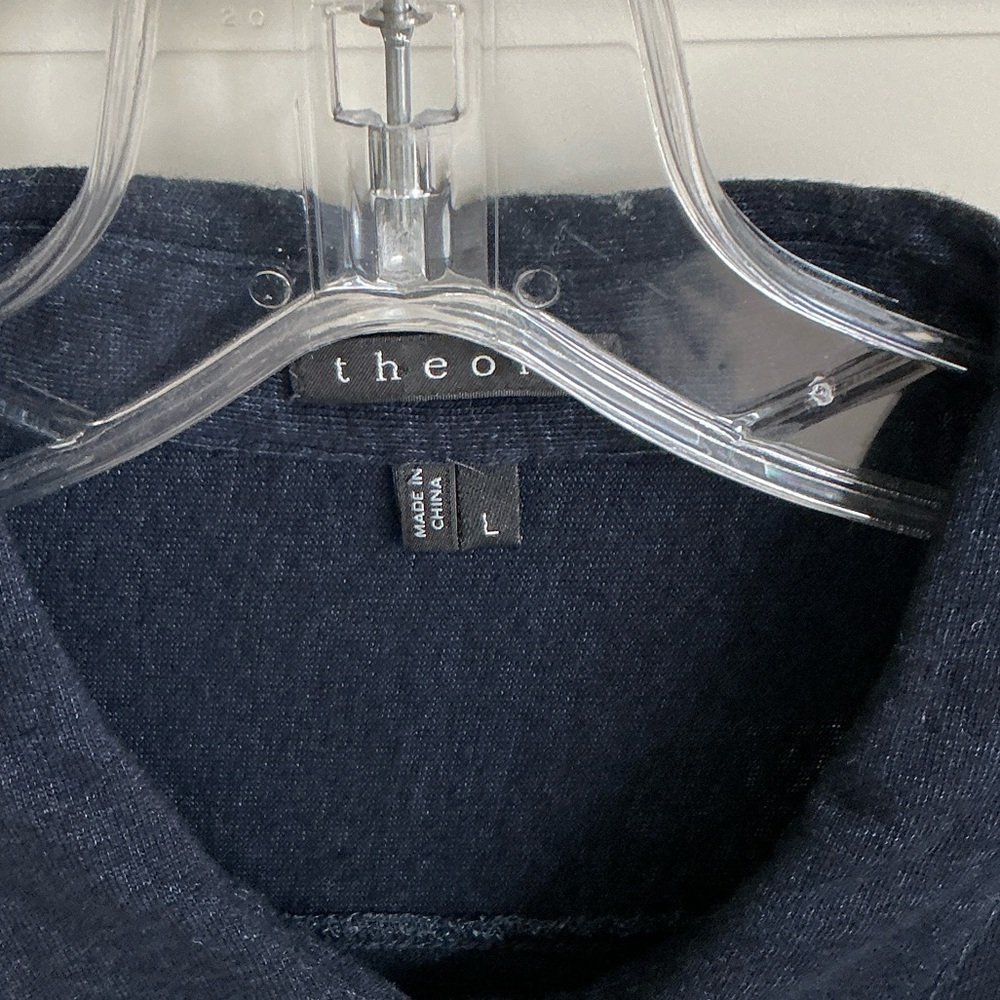 Theory Men's Dark Blue polo shirt